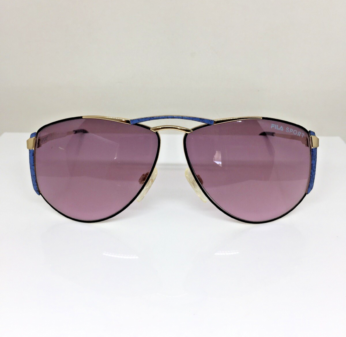Vintage Fila Sport FILA 8805 Gold Sunglasses - Super Vision Optical