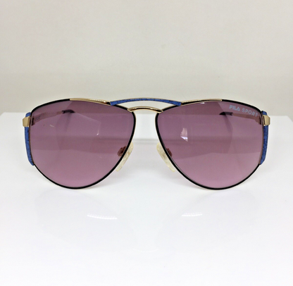 Vintage Fila Sport FILA 8805 Gold Sunglasses - Super Vision Optical