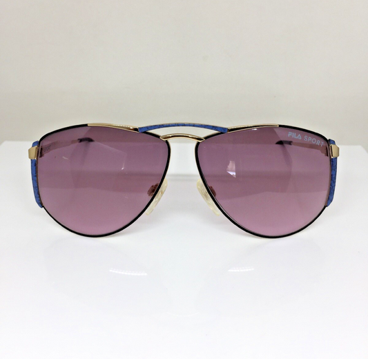 Vintage Fila Sport FILA 8805 Gold Sunglasses - Super Vision Optical