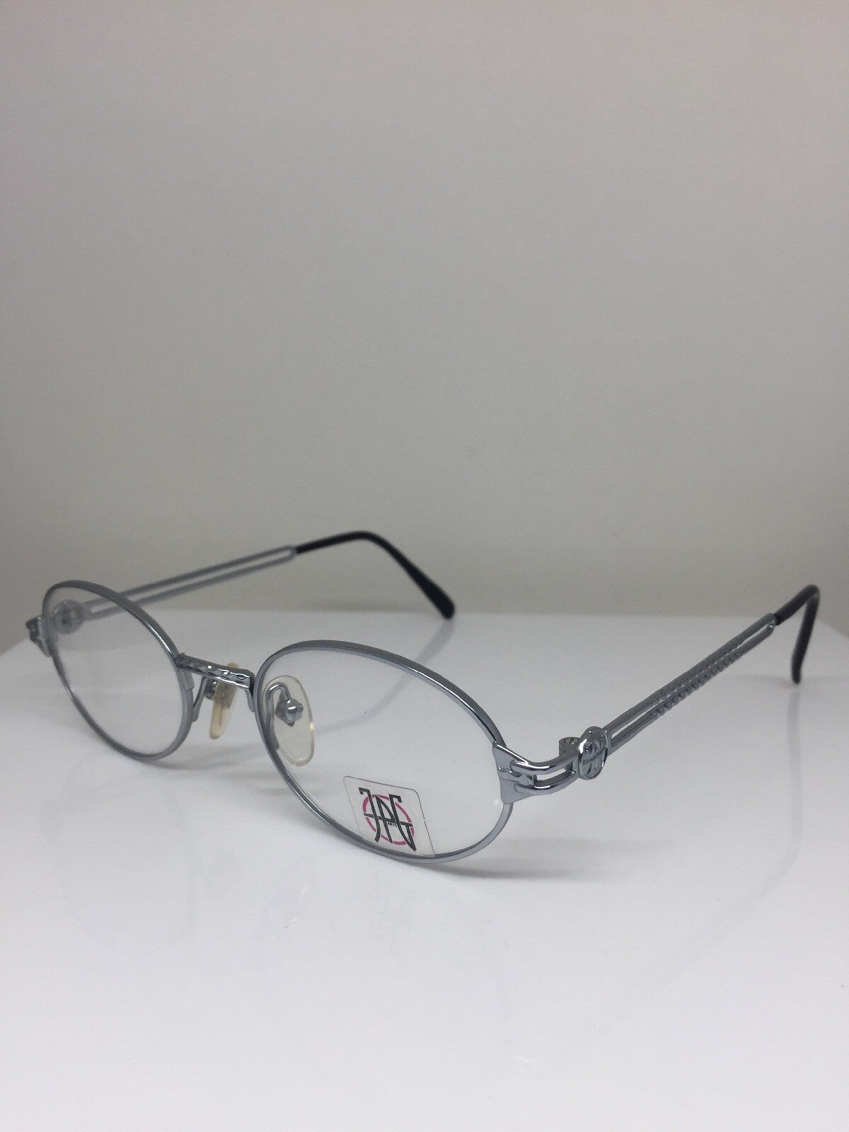 Vintage Jean Paul Gaultier JPG 57-6103 Silver Eyeglasses - Super Vision Optical