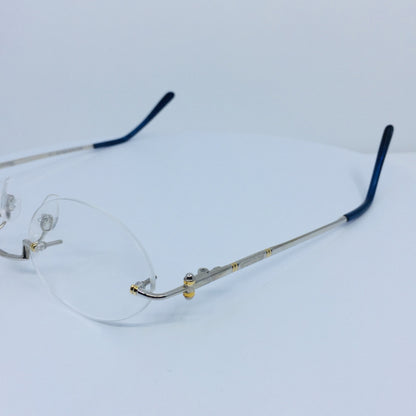 Vintage Chopard CHOPARD M. C 046 Silver Eyeglasses - Super Vision Optical