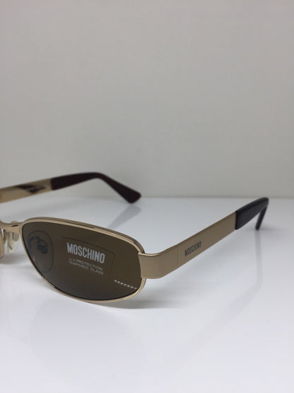 Vintage Persol Moschino M. 3063-S Gold Sunglasses - Super Vision Optical