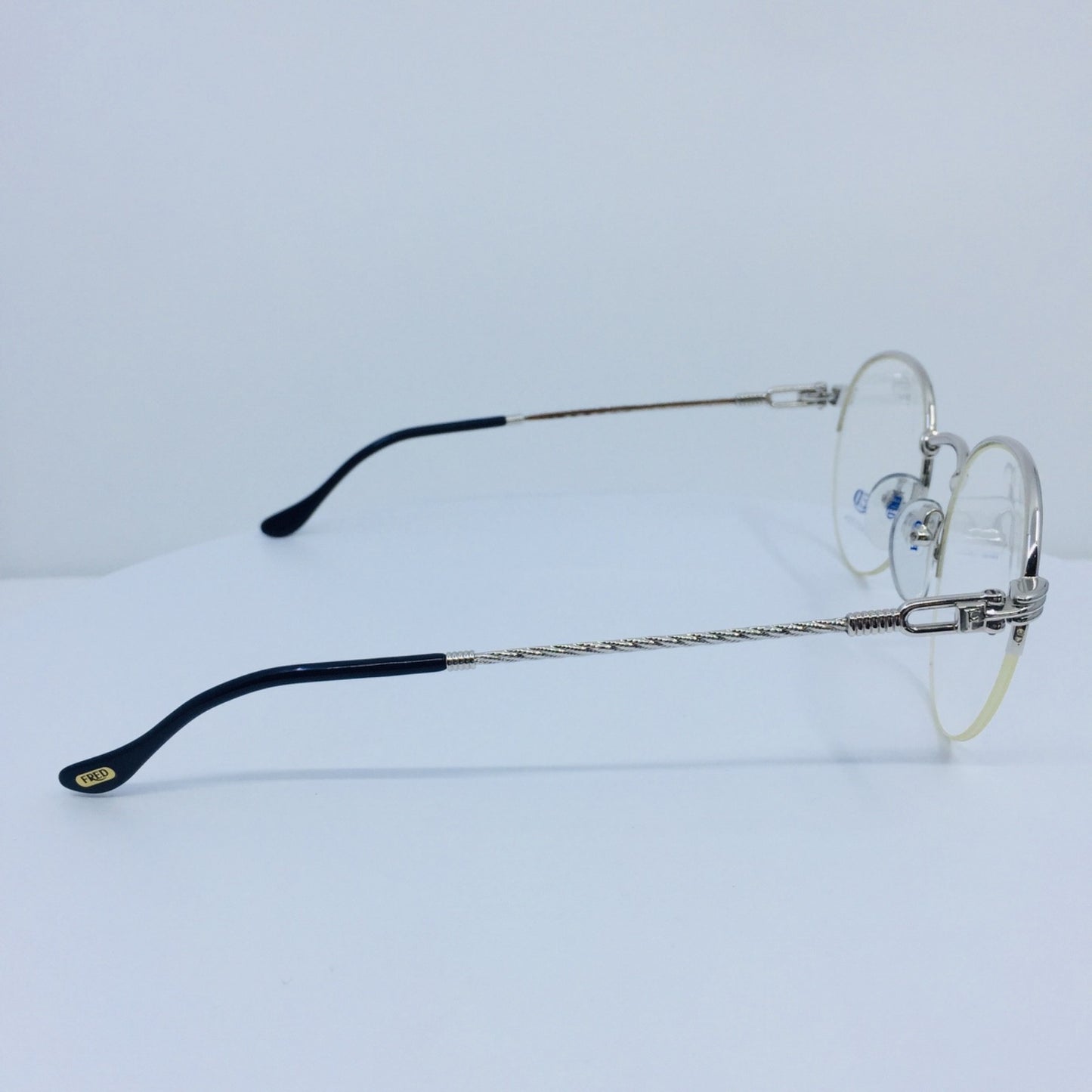 Vintage Fred Lunettes Grand Largue Gold Eyeglasses - Super Vision Optical