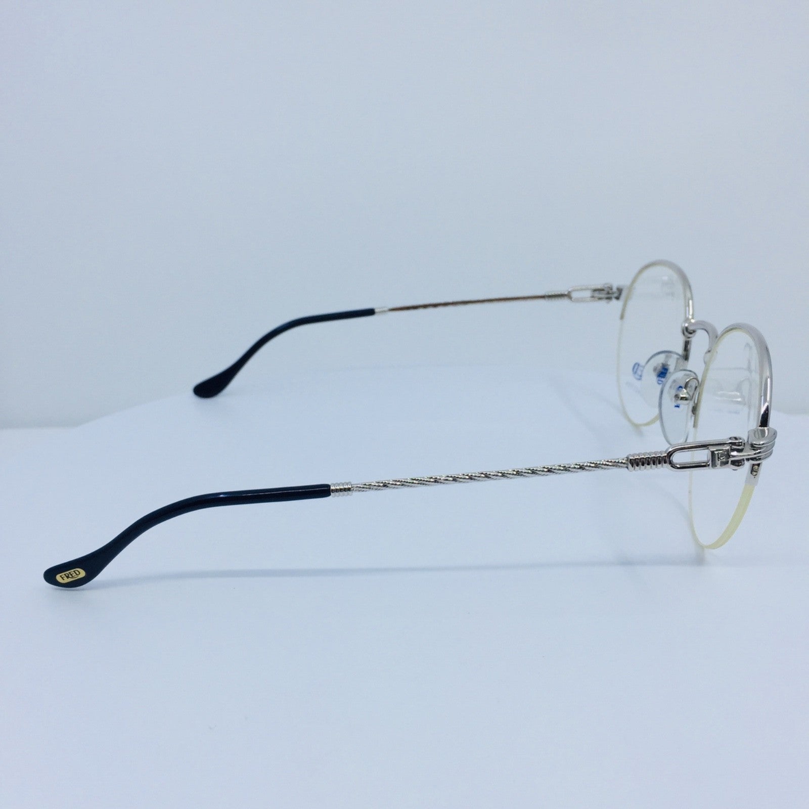 Vintage Fred Lunettes Grand Largue Gold Eyeglasses - Super Vision Optical