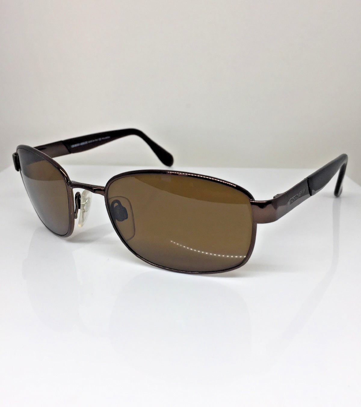 Vintage Giorgio Armani GA 1501-P Brown Sunglasses - Super Vision Optical