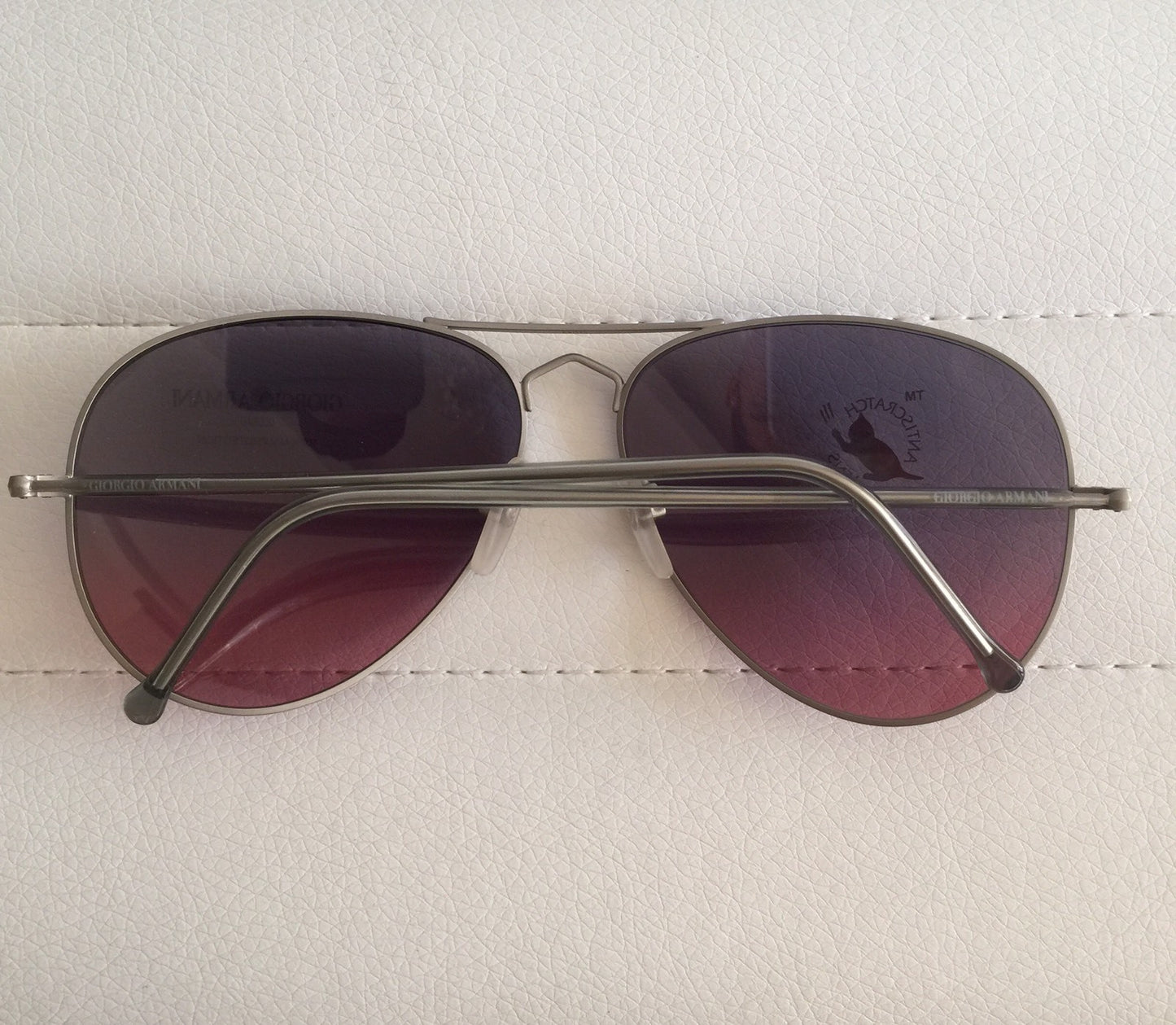 Vintage Giorgio Armani GA 615-S Gunmetal Sunglasses - Super Vision Optical