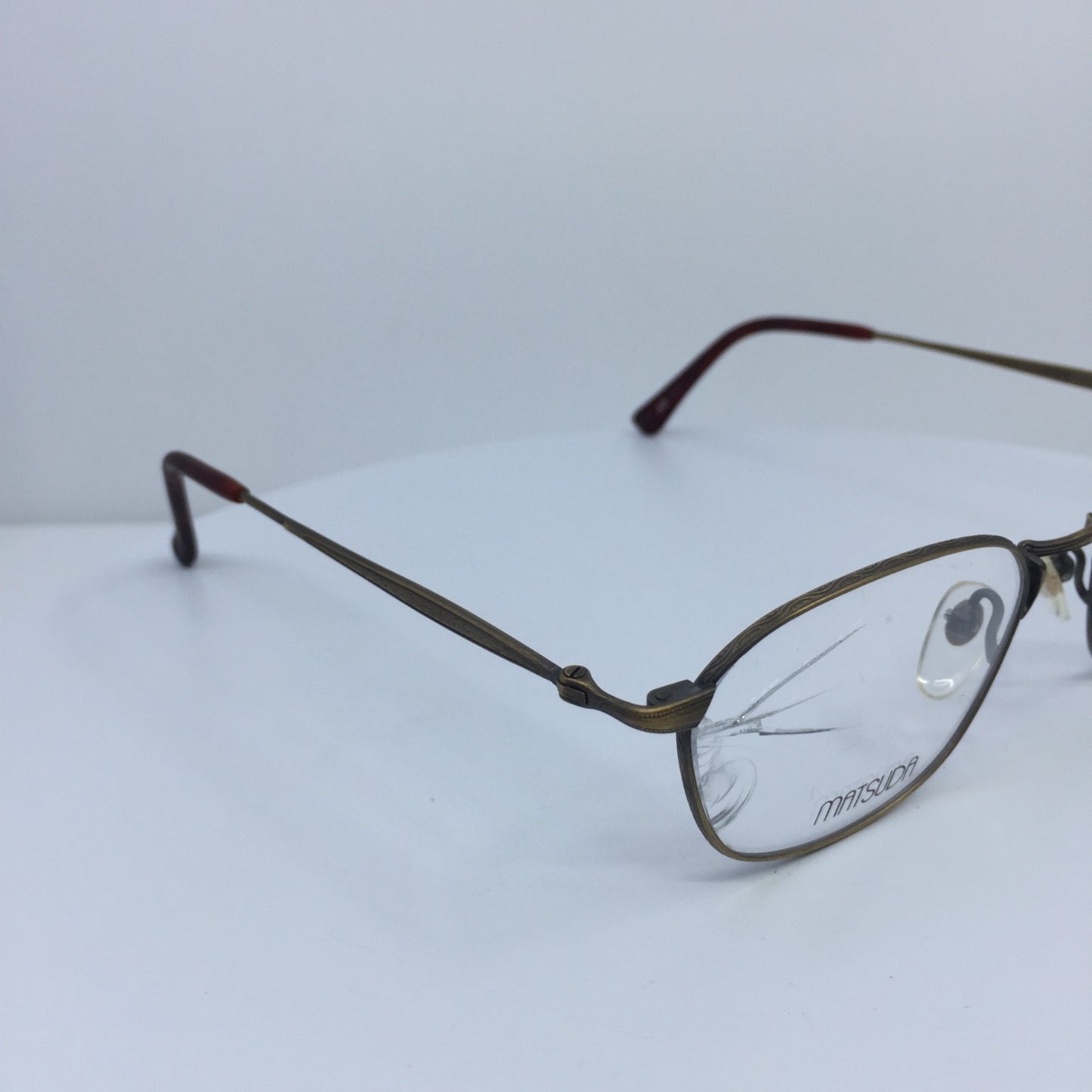 Vintage Matsuda 2847 Gold Eyeglasses - Super Vision Optical