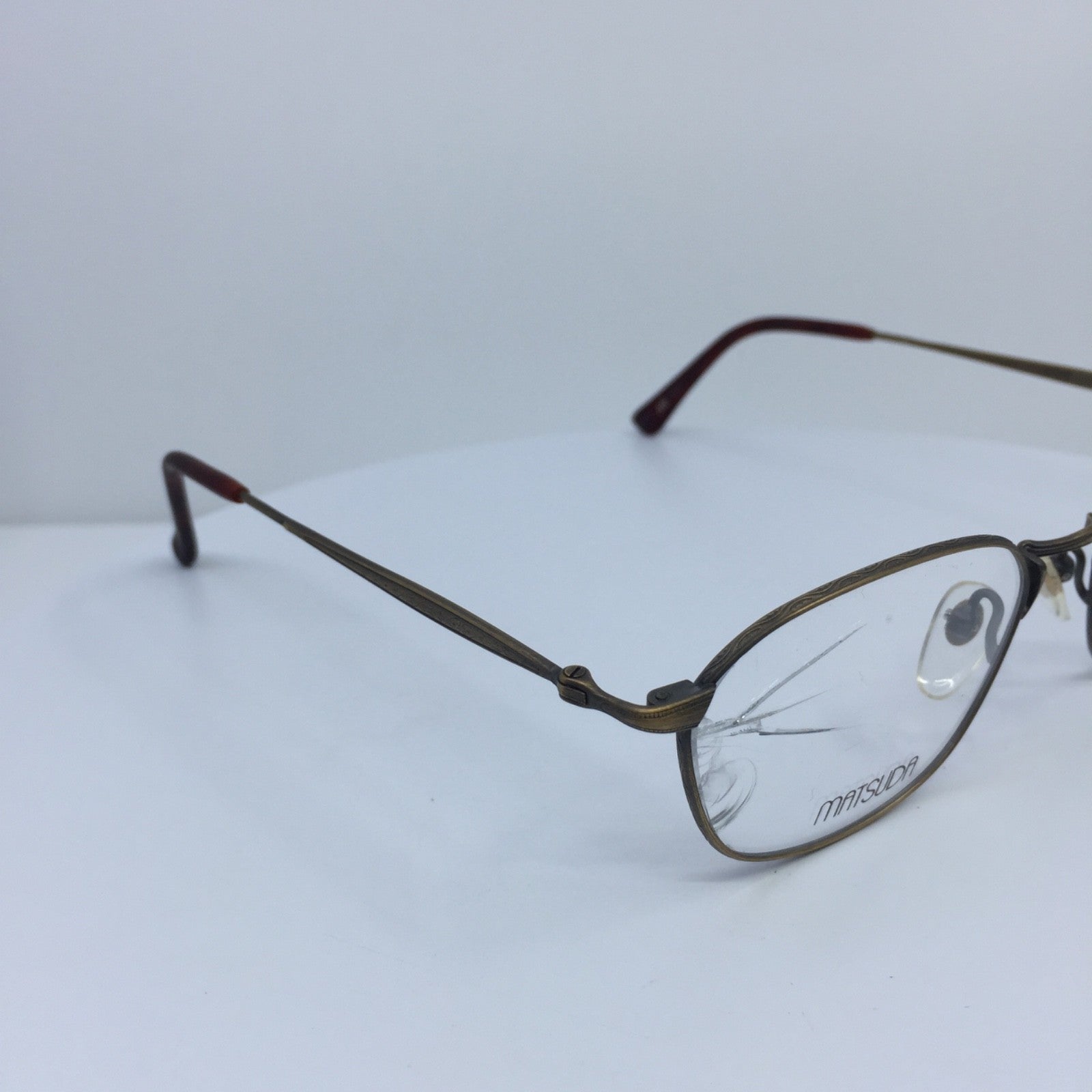 Vintage Matsuda 2847 Gold Eyeglasses - Super Vision Optical