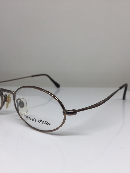 Vintage Giorgio Armani GA 242 Brown Eyeglasses - Super Vision Optical