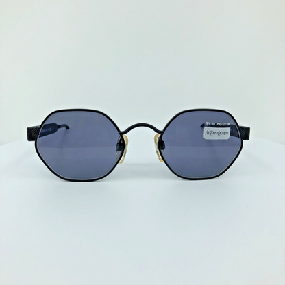 Vintage Saint Laurent YSL 6019 Gold Sunglasses - Super Vision Optical