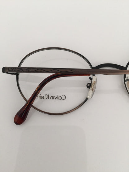Vintage Calvin Klein CK 117 Brown Sunglasses - Super Vision Optical