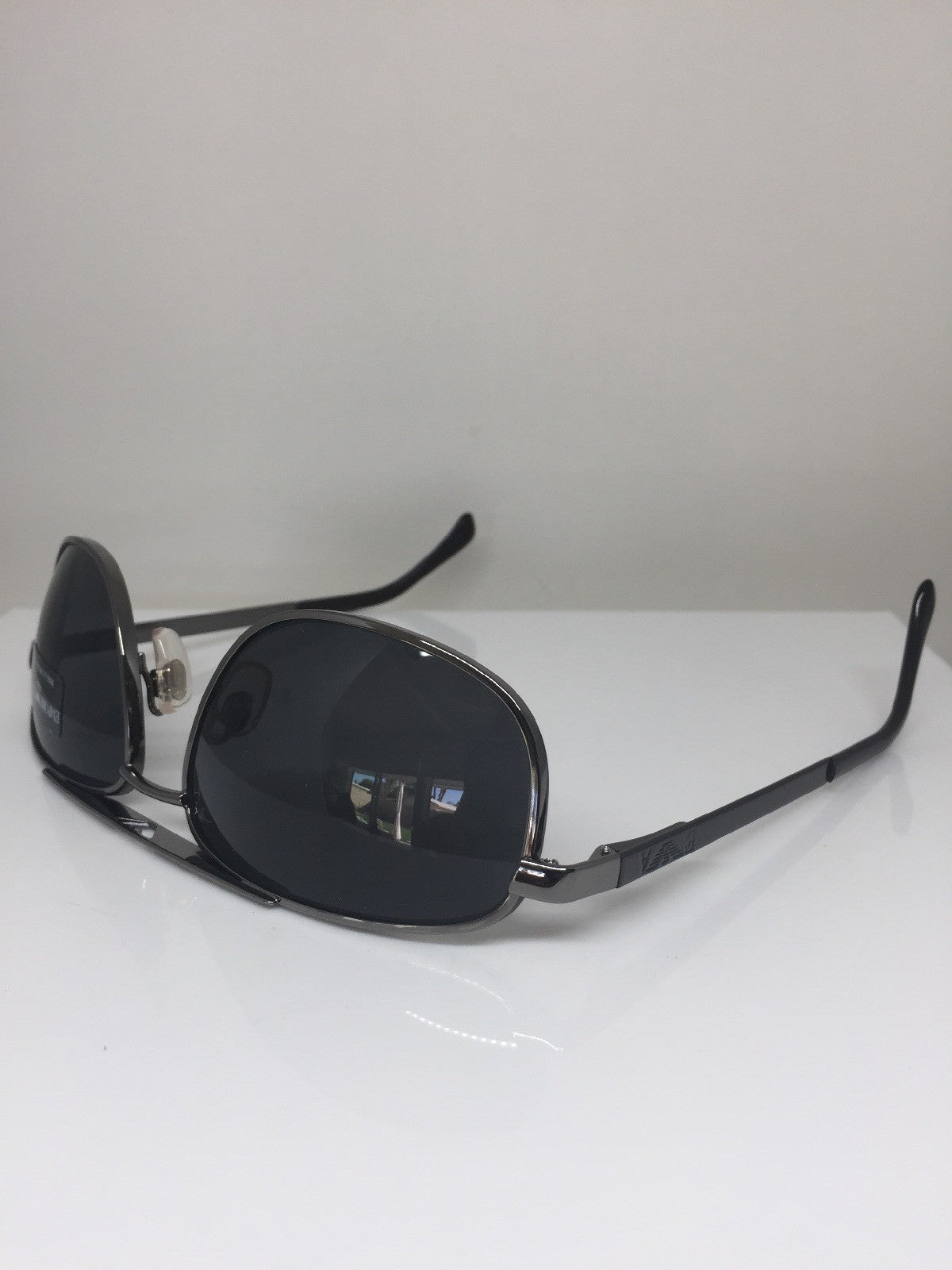 Vintage Emporio Armani EA 068-S Gunmetal Sunglasses - Super Vision Optical