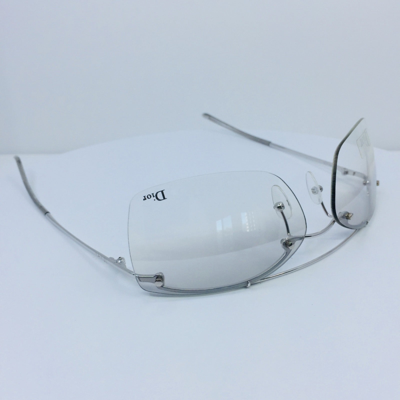 Vintage Dior CD Dior Baba Silver Sunglasses - Super Vision Optical