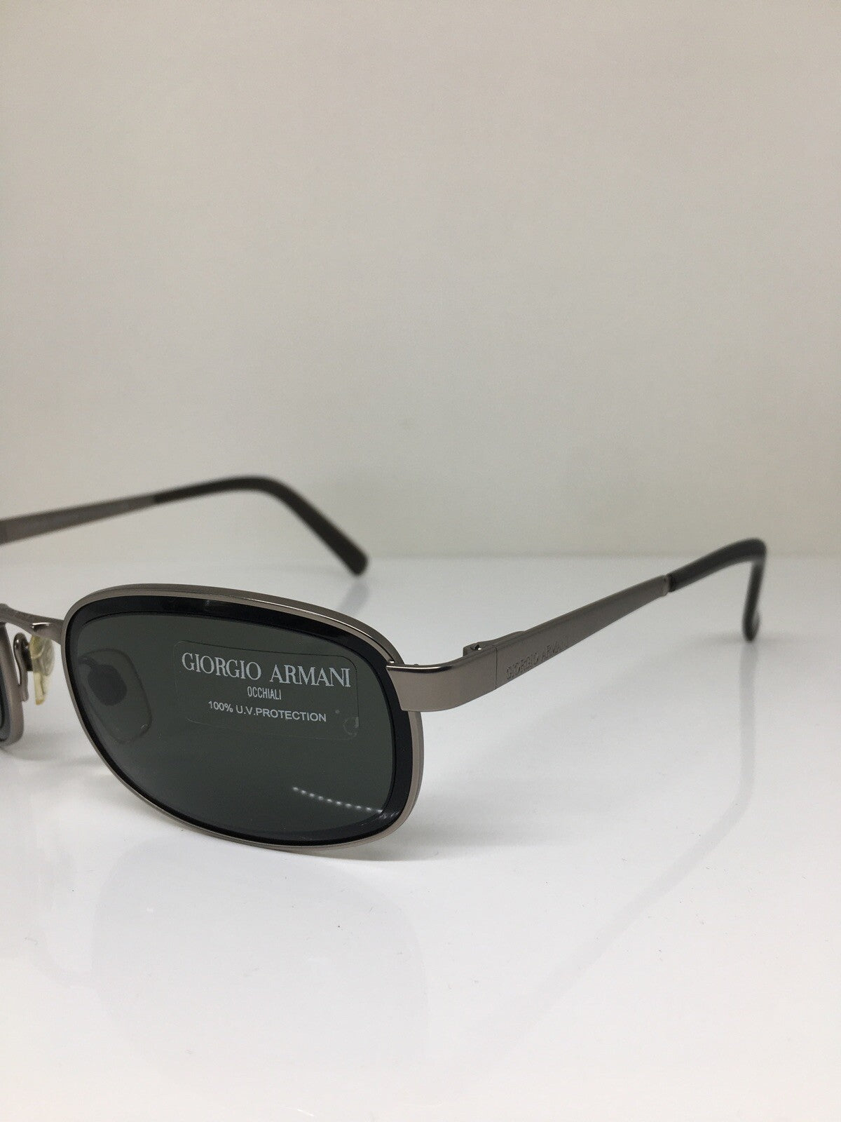 Vintage Giorgio Armani GA 1504 Gunmetal Sunglasses - Super Vision Optical