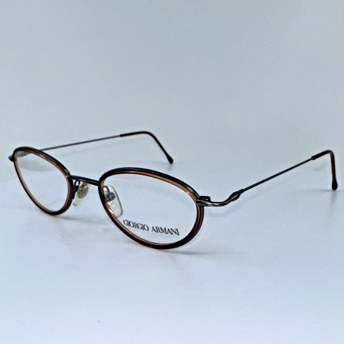 Vintage Giorgio Armani GA 1011 Black Eyeglasses - Super Vision Optical