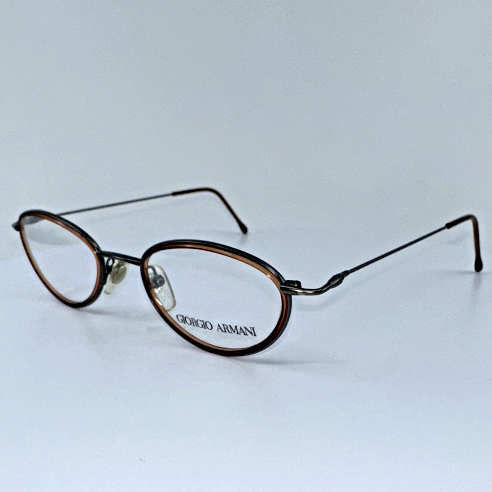Vintage Giorgio Armani GA 1011 Black Eyeglasses - Super Vision Optical