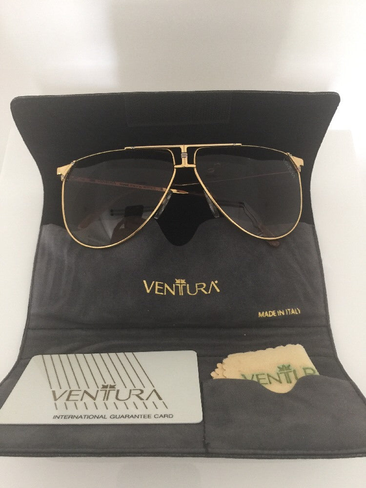 Vintage Ventura 7310 Gold Sunglasses - Super Vision Optical