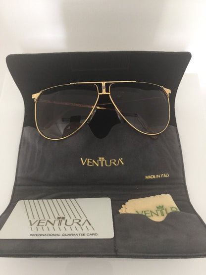 Vintage Ventura 7310 Gold Sunglasses - Super Vision Optical