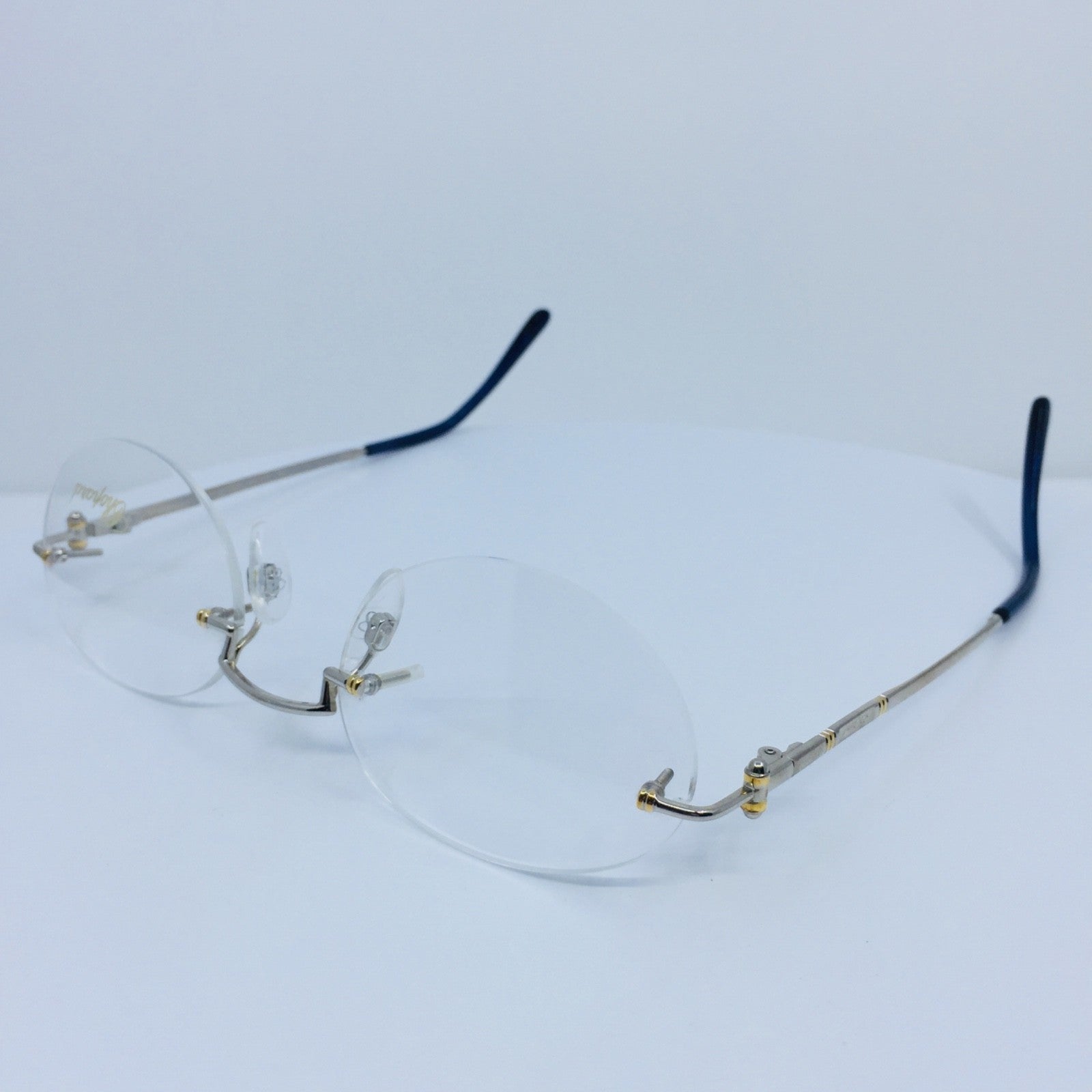 Vintage Chopard CHOPARD M. C 040 Silver Eyeglasses - Super Vision Optical
