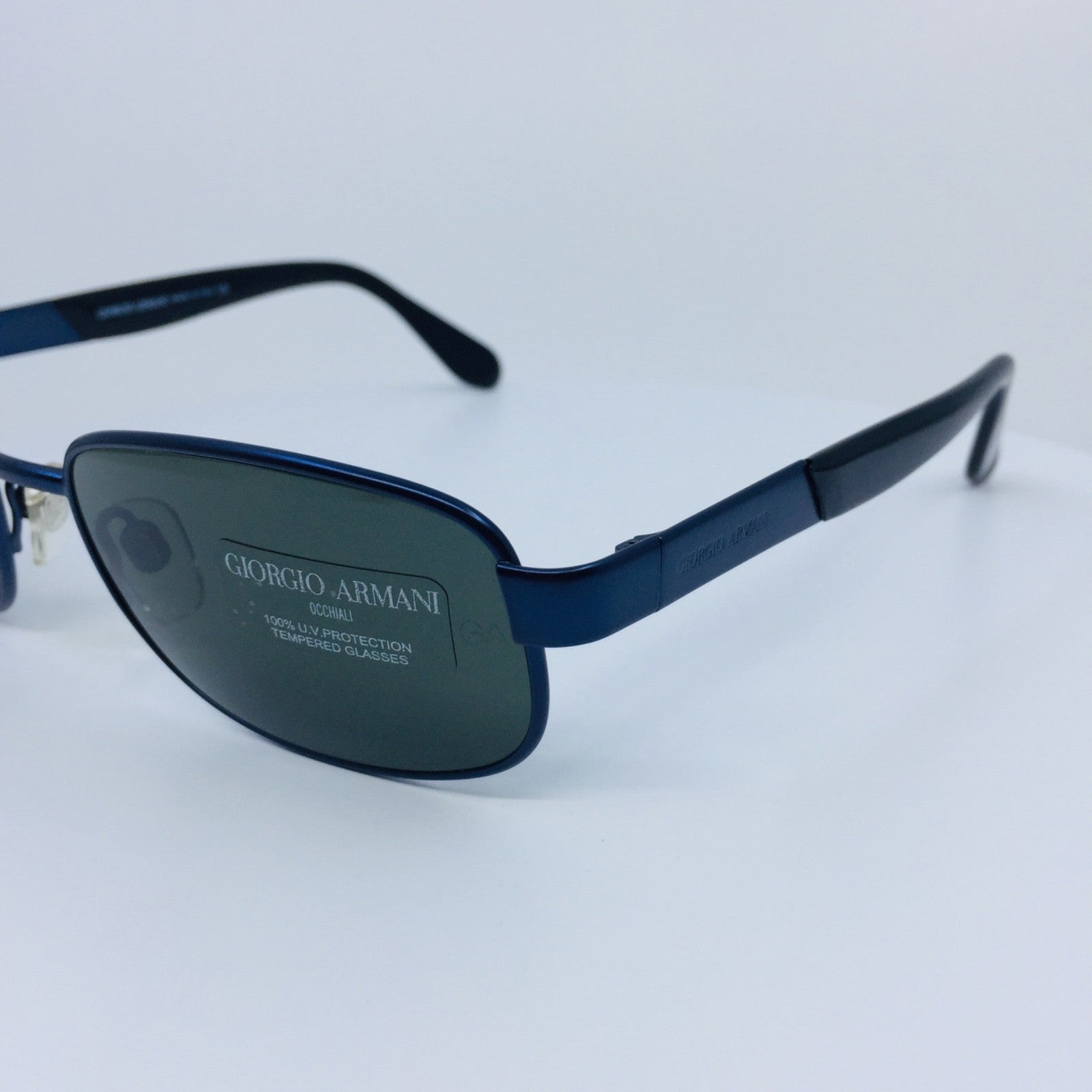 Vintage Giorgio Armani GA 675 Blue Sunglasses - Super Vision Optical