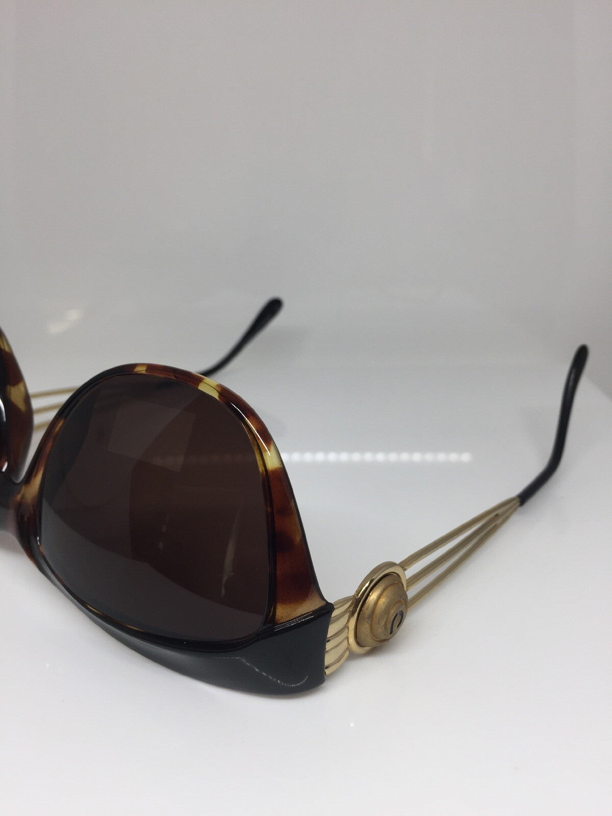 Vintage Charles Jourdan Charles Jourdan Bay Bridge Tortoise Sunglasses - Super Vision Optical