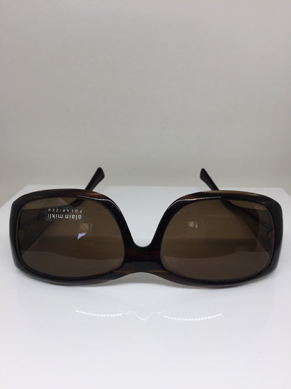 Vintage Alain Mikli A 0538 13 V3 Brown Sunglasses - Super Vision Optical