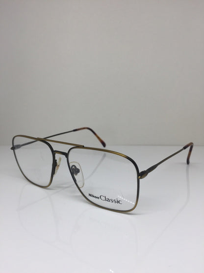 Vintage Nikon NC 4449 Gold Eyeglasses - Super Vision Optical