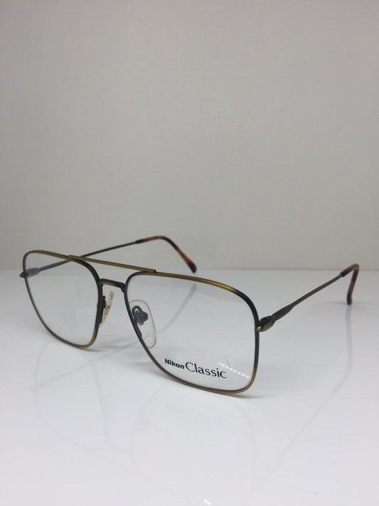 Vintage Nikon NC 4449 Gold Eyeglasses - Super Vision Optical