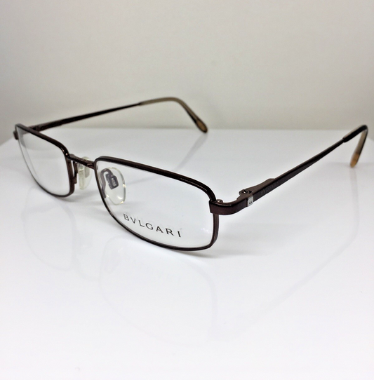 Vintage Bvlgari BVL 137 Brown Sunglasses - Super Vision Optical