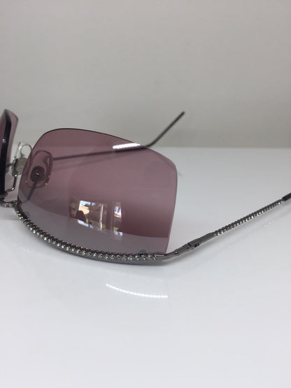 Vintage Giorgio Armani GA 1537-B Gunmetal Sunglasses - Super Vision Optical