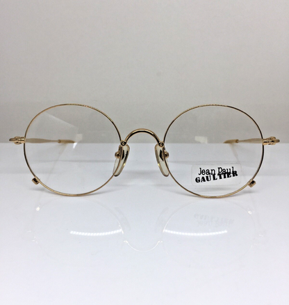 Vintage Jean Paul Gaultier JPG 55-1176 Gold Sunglasses - Super Vision Optical