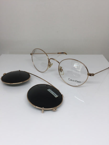 Vintage Calvin Klein CK 225 Gold Sunglasses - Super Vision Optical