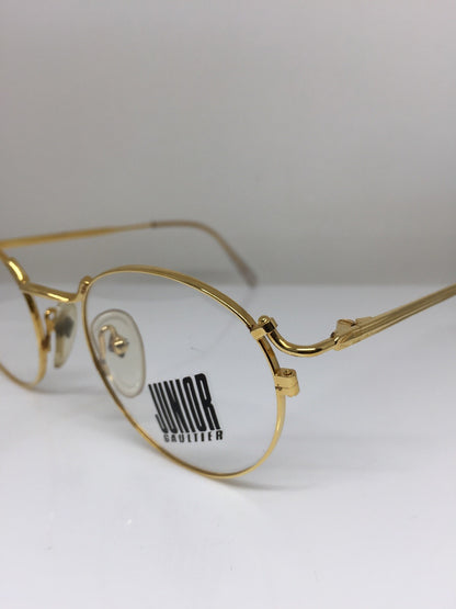 Vintage Jean Paul Gaultier JPG 57-2171 Gold Sunglasses - Super Vision Optical