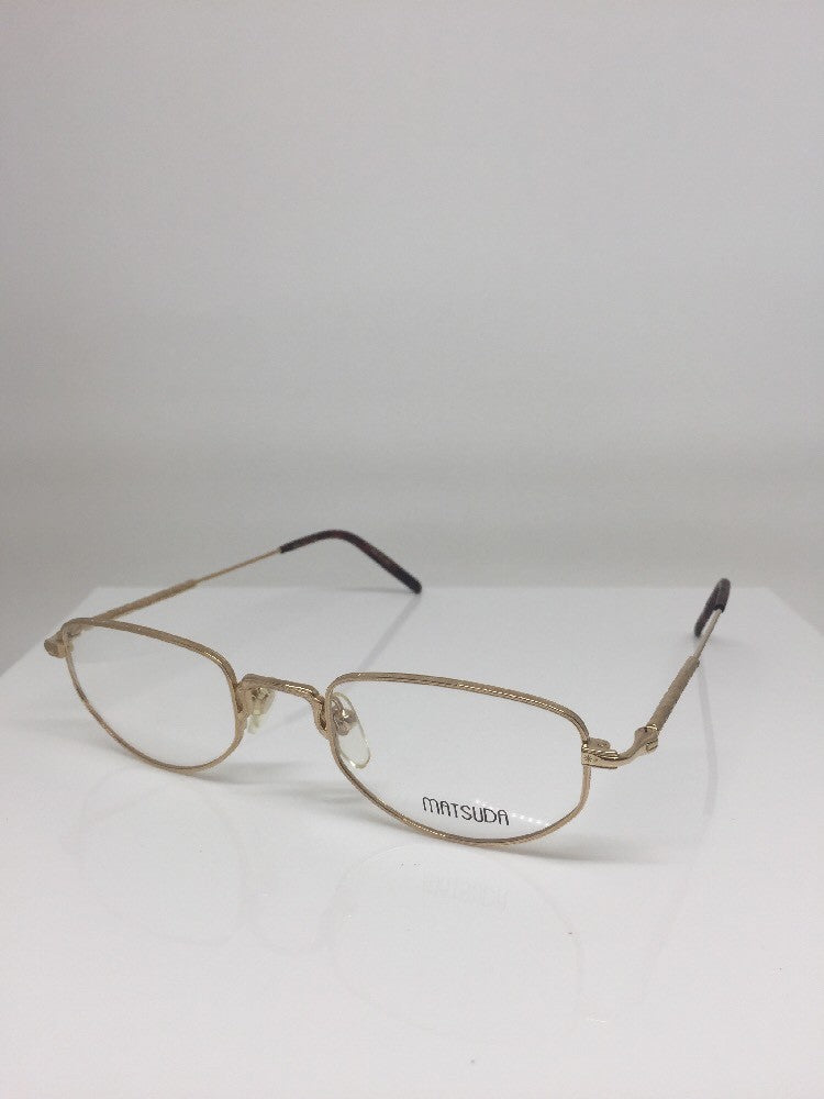 Vintage Matsuda 2878 Gold Sunglasses - Super Vision Optical