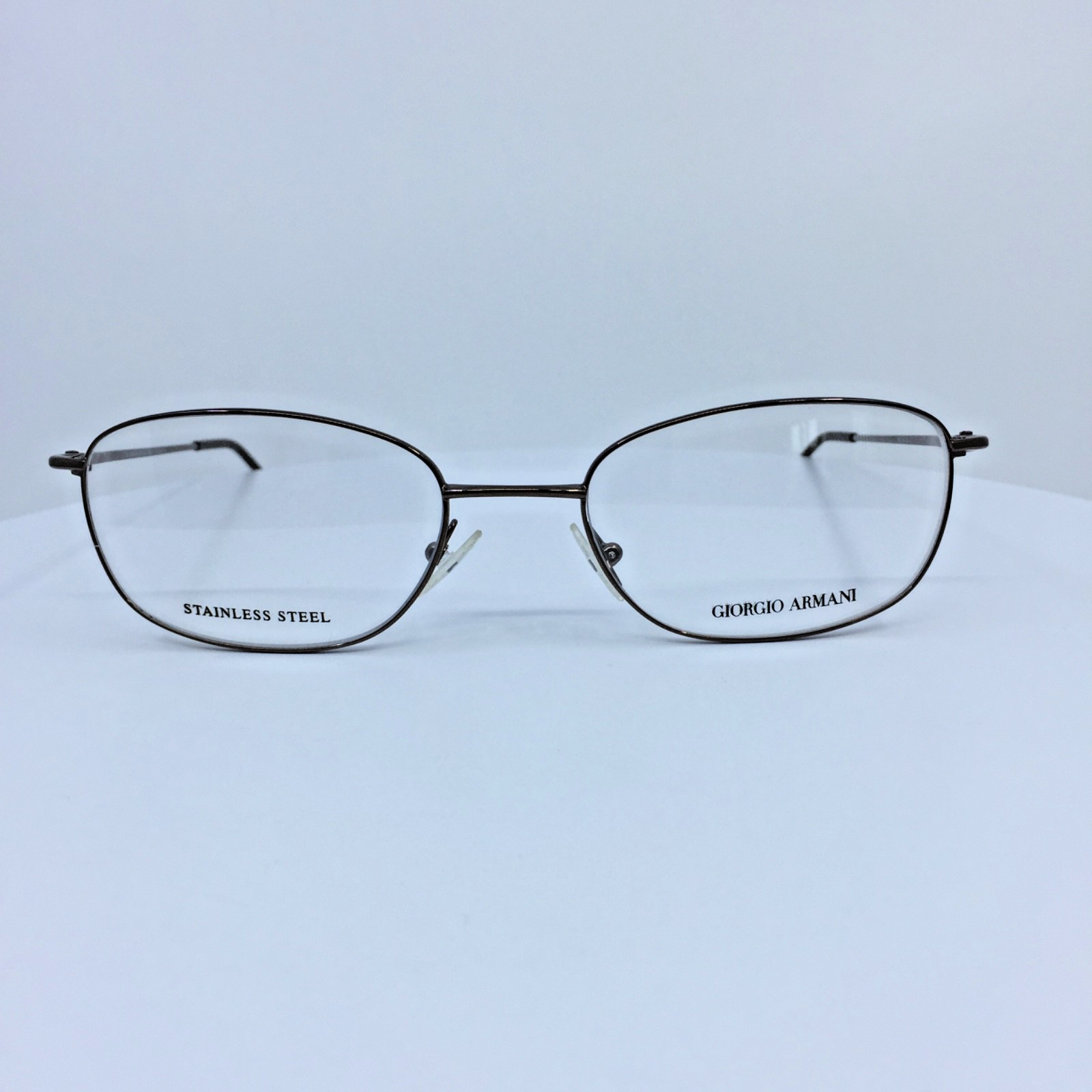 Vintage Giorgio Armani GA 21 Brown Eyeglasses - Super Vision Optical
