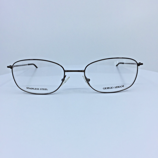 Vintage Giorgio Armani GA 21 Brown Eyeglasses - Super Vision Optical