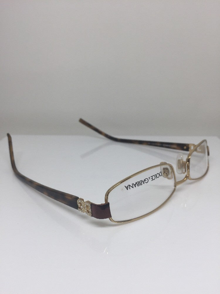 Vintage Dolce & Gabbana DG 1101-B Tortoise Eyeglasses - Super Vision Optical
