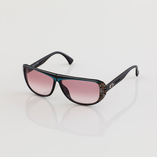 Vintage Christian Dior CD 2421 Gold Sunglasses - Super Vision Optical