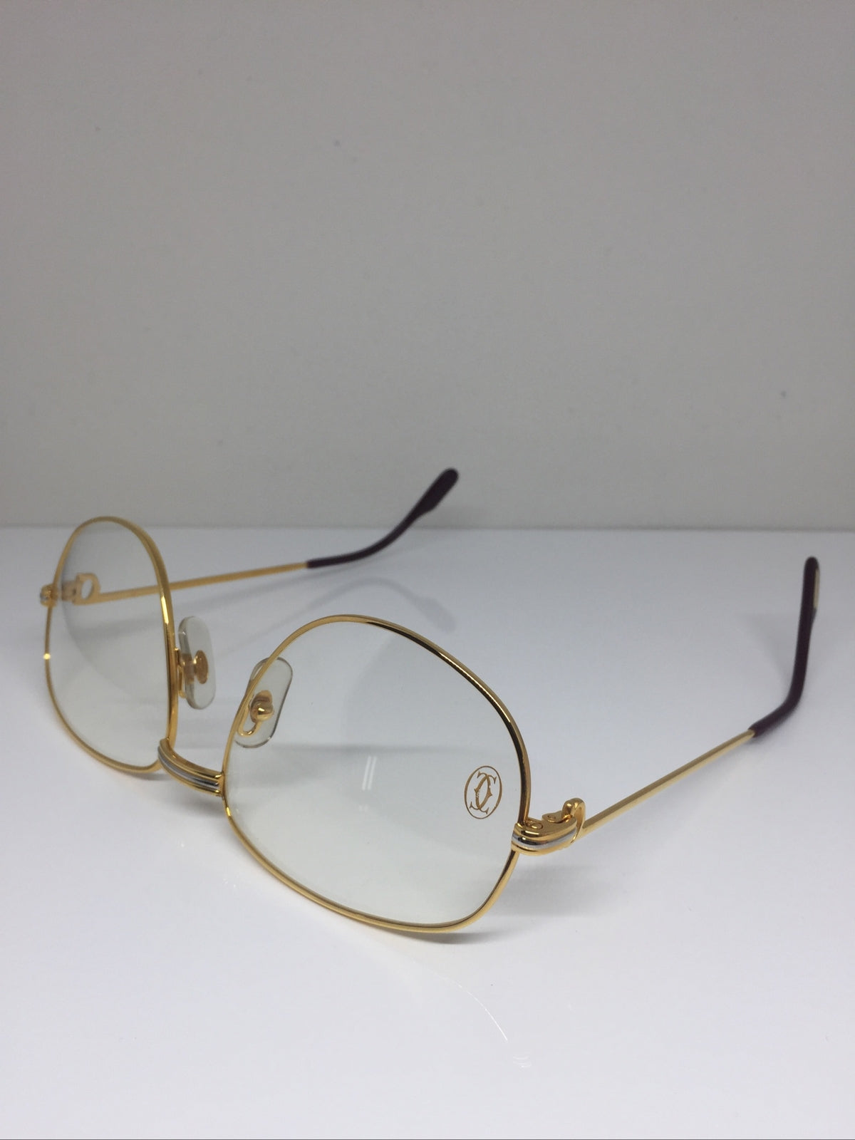 Vintage Cartier Romance Louis Cartier Gold Eyeglasses - Super Vision Optical