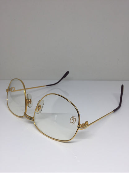 Vintage Cartier Romance Louis Cartier Gold Eyeglasses - Super Vision Optical