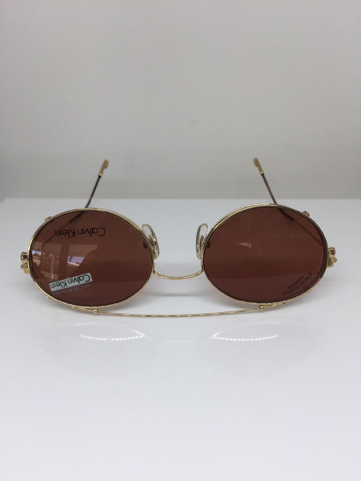 Vintage Calvin Klein CK 115 Gold Sunglasses - Super Vision Optical