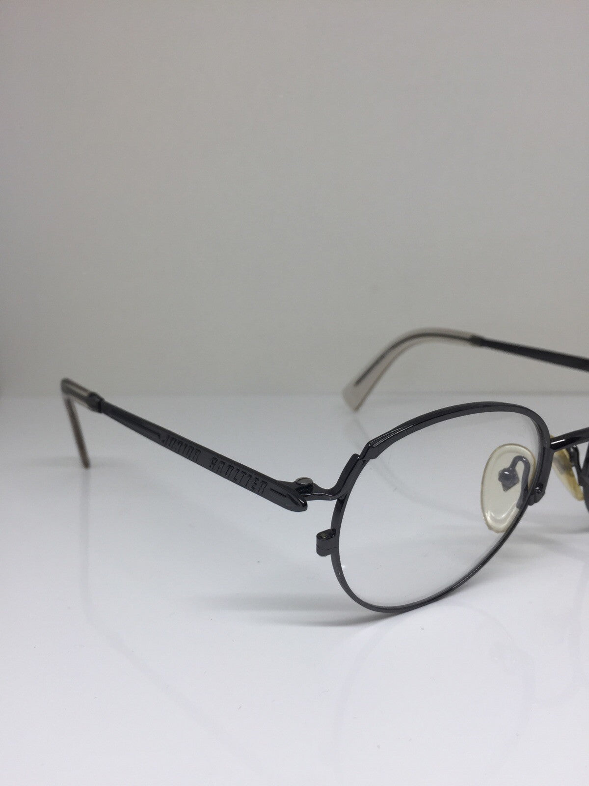 Vintage Jean Paul Gaultier JPG 57-2173 Gunmetal Sunglasses - Super Vision Optical