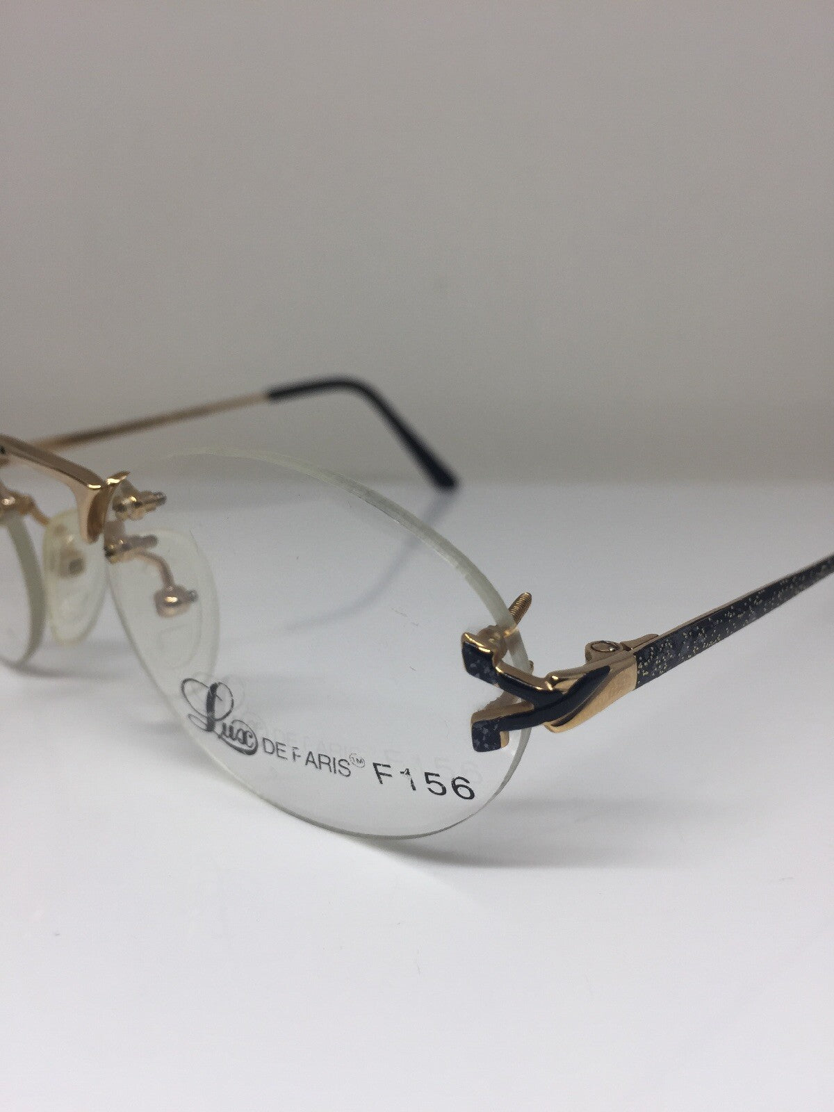 Vintage Lux De Paris Soprani Black Sunglasses - Super Vision Optical