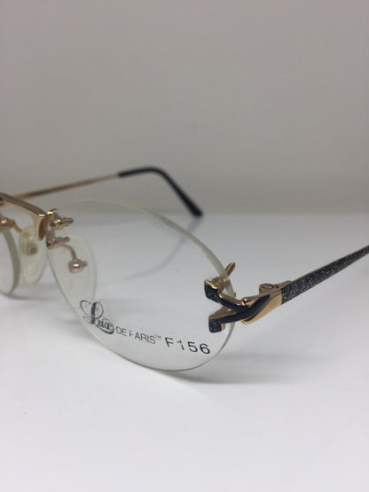 Vintage Lux De Paris Soprani Black Sunglasses - Super Vision Optical
