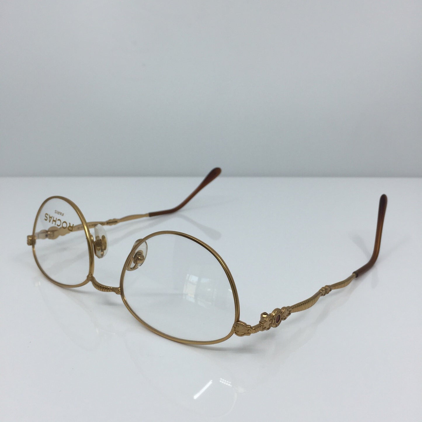Vintage Rochas Paris ROCHAS PARIS 9146 Gold Eyeglasses - Super Vision Optical