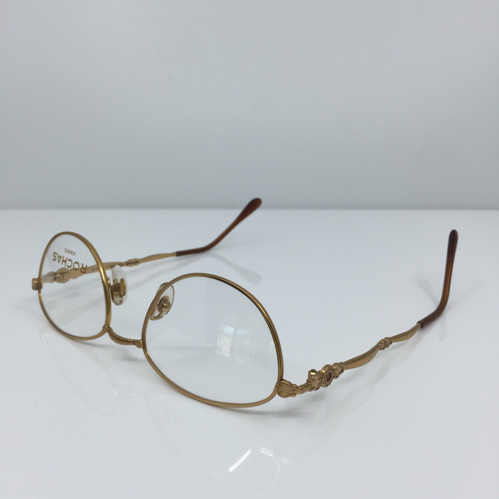 Vintage Rochas Paris ROCHAS PARIS 9146 Gold Eyeglasses - Super Vision Optical