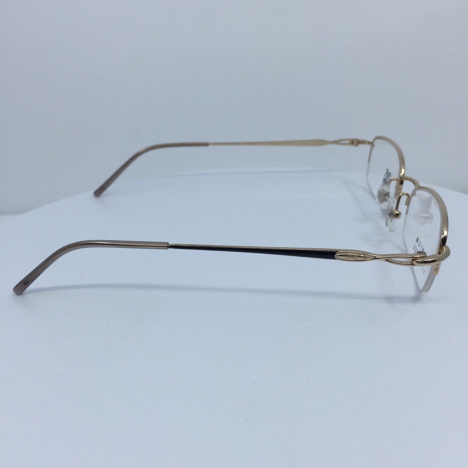 Vintage Jean Paul Gaultier JPG 57-0030 Gold Eyeglasses - Super Vision Optical
