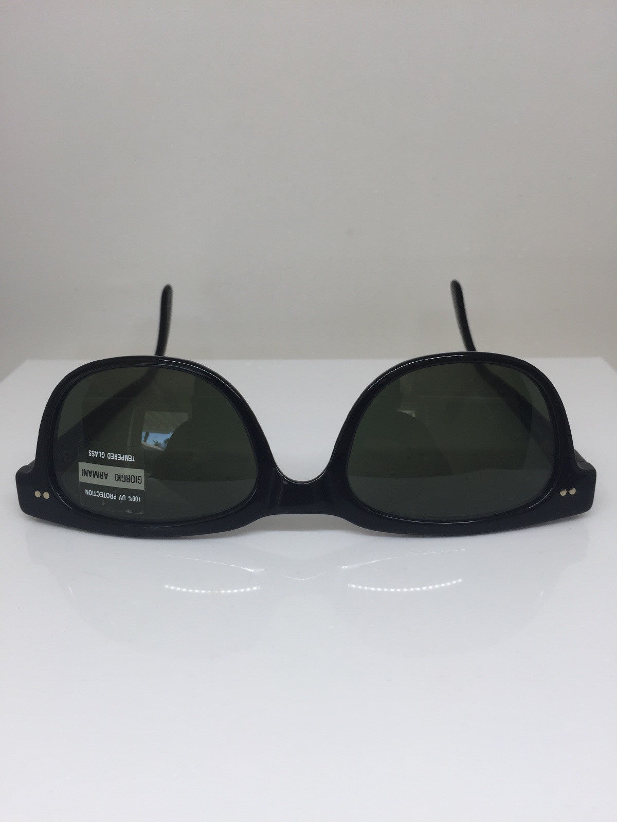 Vintage Giorgio Armani GA 376-S Black Sunglasses - Super Vision Optical