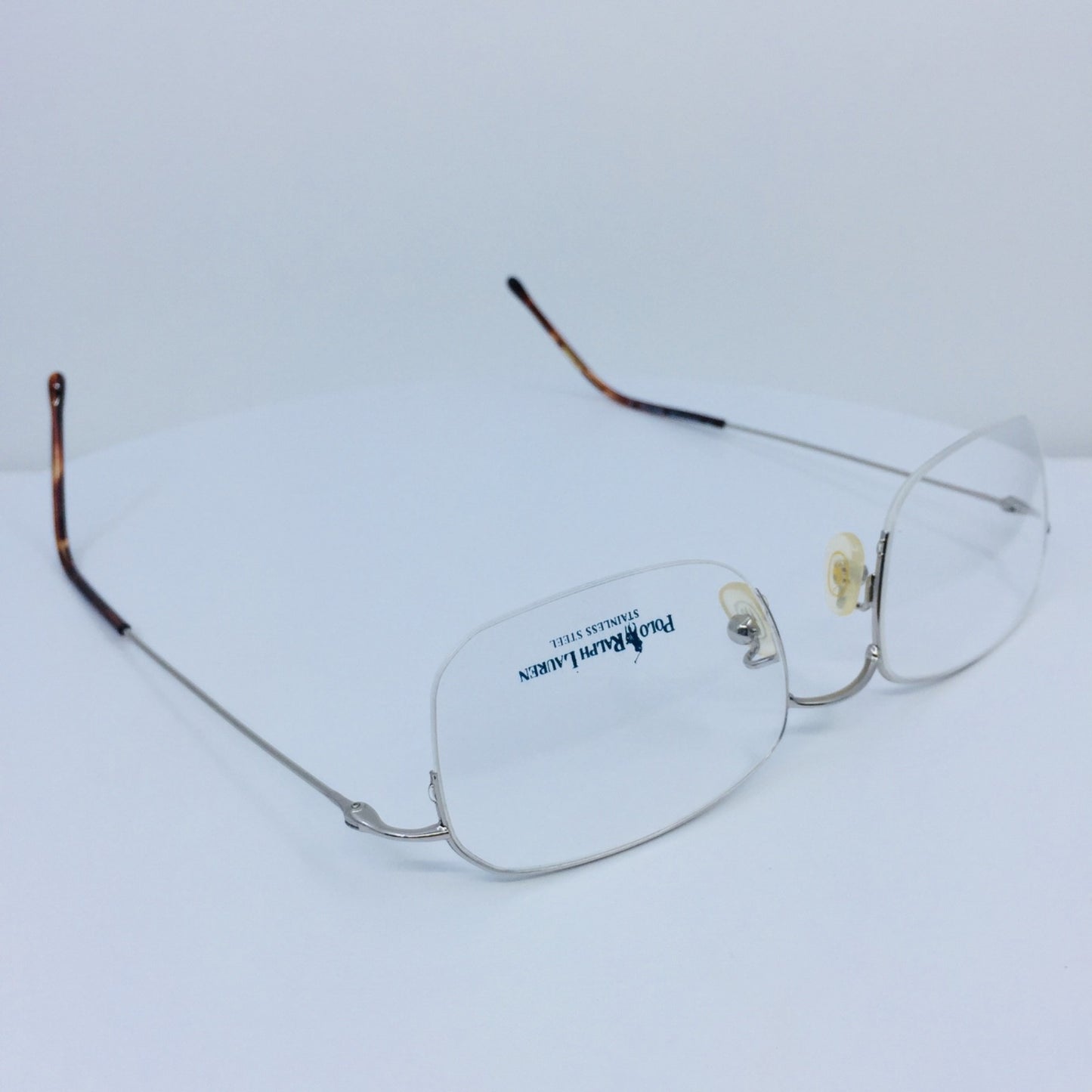 Vintage Polo Ralph Lauren POLO 397 Silver Eyeglasses - Super Vision Optical
