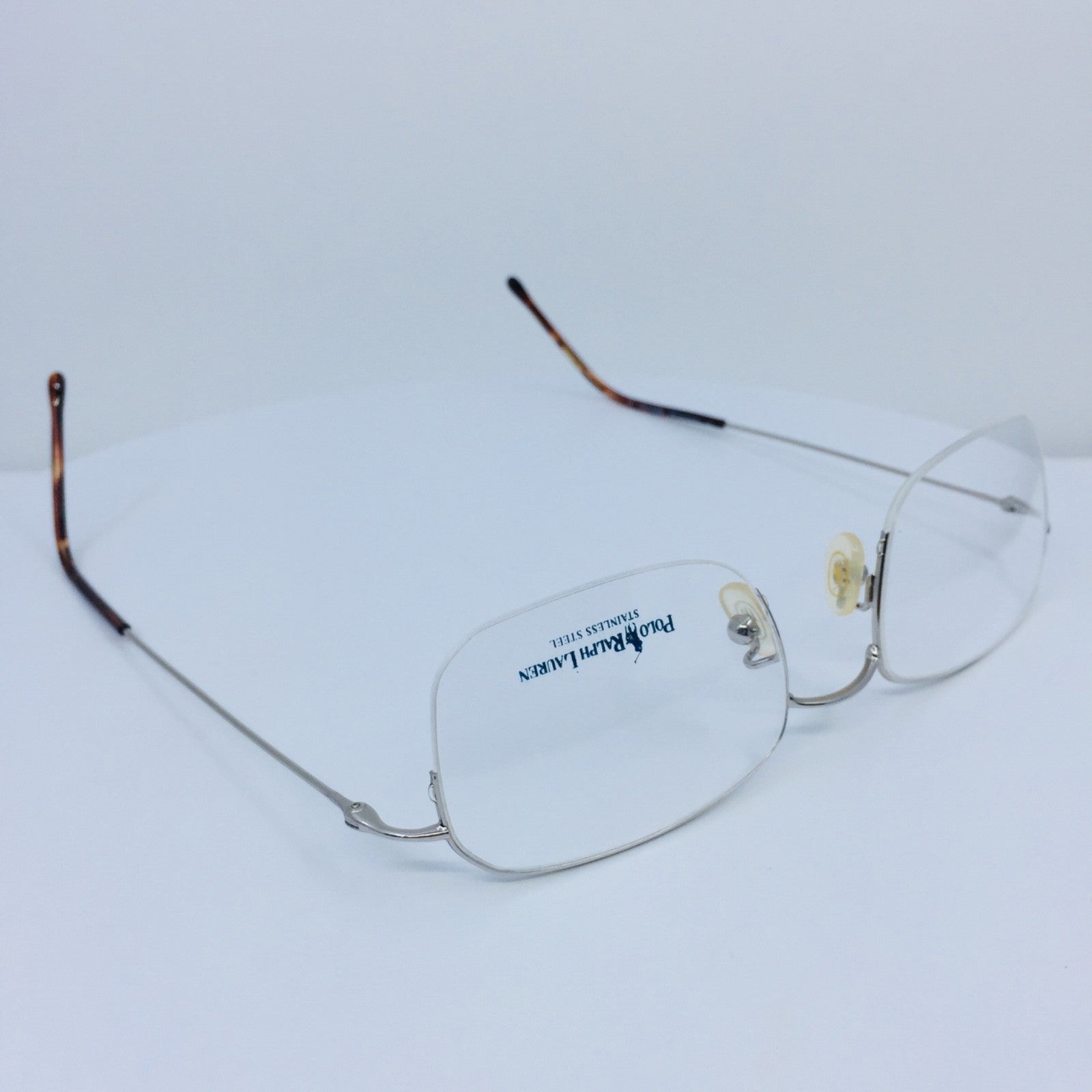Vintage Polo Ralph Lauren POLO 397 Silver Eyeglasses - Super Vision Optical